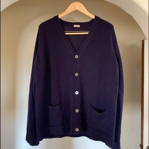 Men’s Malo Royal Blue Cardigan